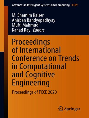 cover image of Proceedings of International Conference on Trends in Computational and Cognitive Engineering